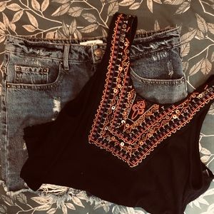 Beaded blouse